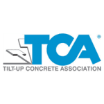 Tilt-up concrete association logo
