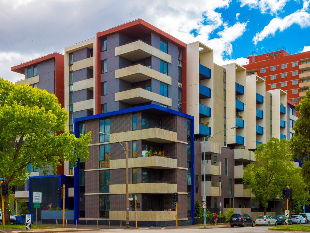 Nawkaw Australia Apartment Complex Metallic Finish